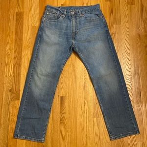 Levi’s 505 blue wash jean